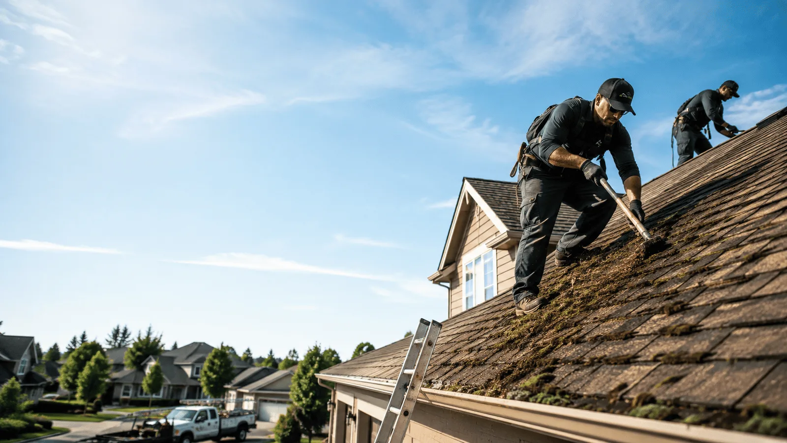 Roof Moss Removal in Lamar, IN near me